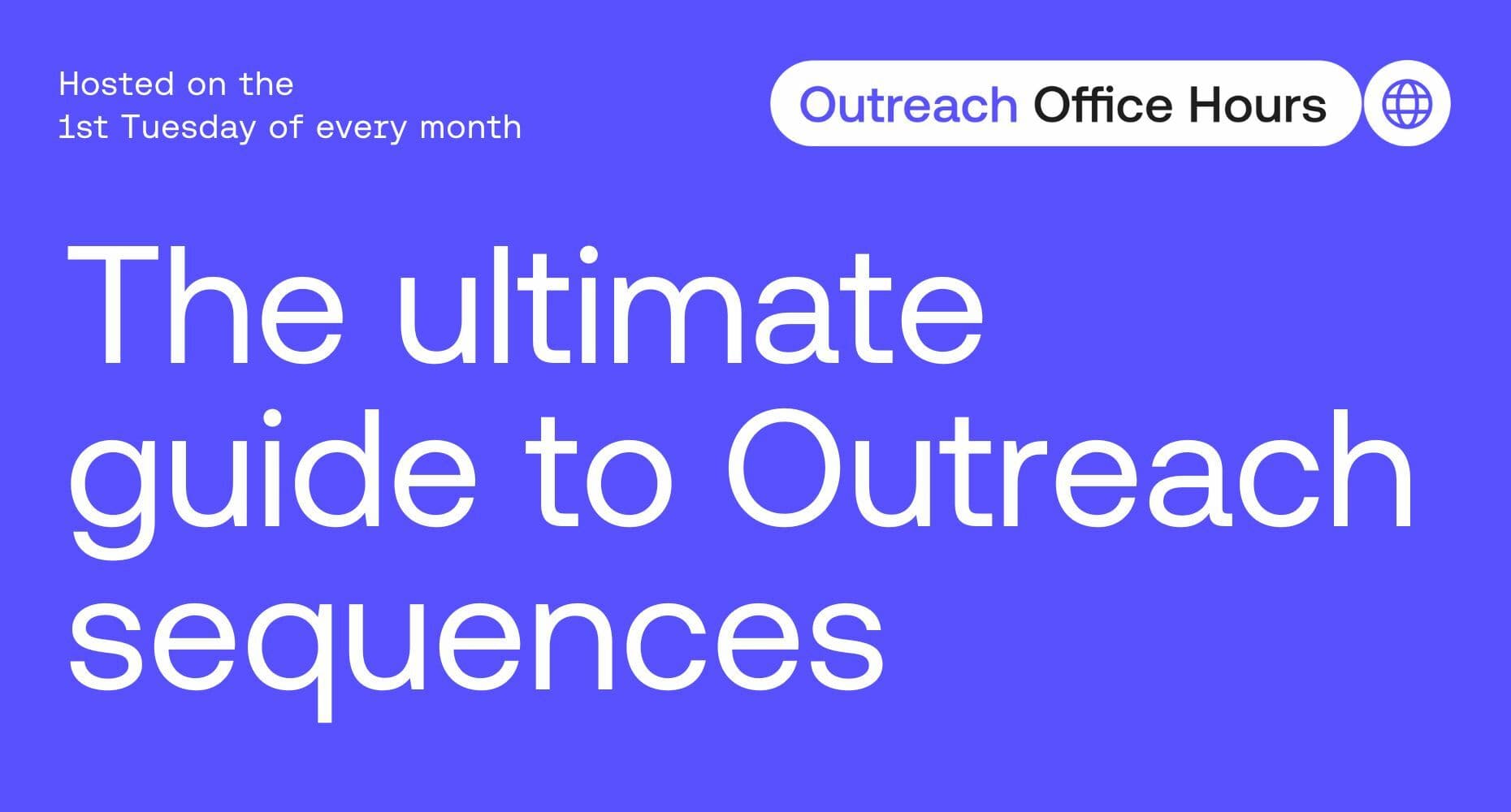 outreach guide to sequences