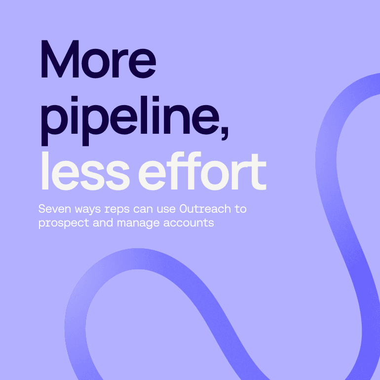 More pipeline, less effort image graphic