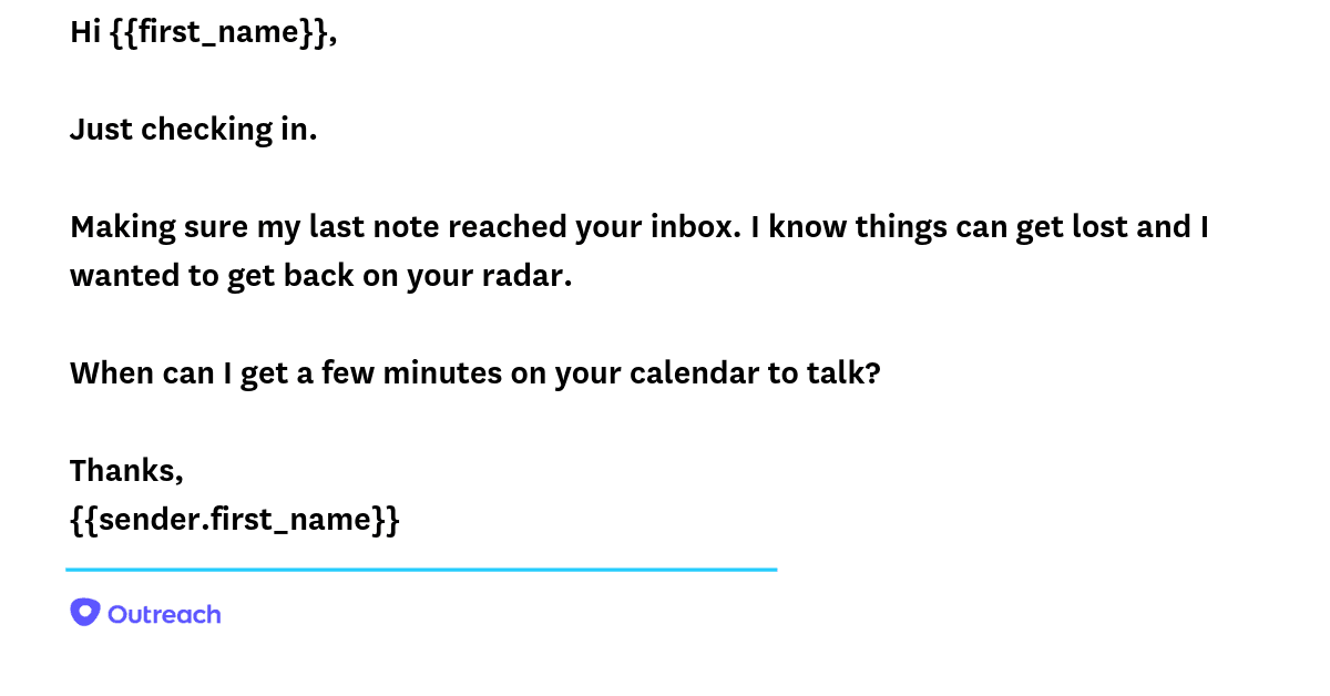 email template example