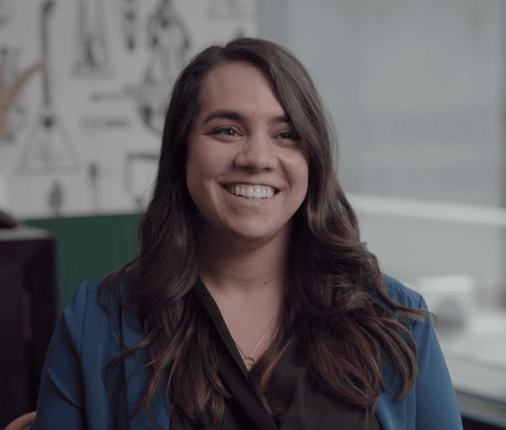 headshot, woman smiling